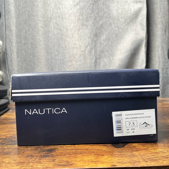 Nautica Women's Lace Up Sneaker for Running, Walking, Casual. - Picture 2 of 9